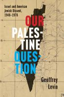 Our_Palestine_Question